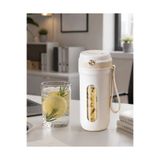 Lisinya USB Şarjlı Mini Smoothie Blender Pratik Meyve Karıştırıcı 350 ML - 1501367