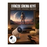 Lisinya USB ve Kablosuz Bağlantı Özellikli 5000 Saat Ampul Ömürlü Projeksiyon Yeni Nesil - LISII-1509607-Trnd