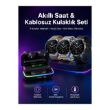 Lisinya Yeni Nesil Akıllı Saat Ve Bluetooth Kulaklık Titreşim Bildirimleri Uyku Takibi - LissiNnY-y-UUCZG3SE10K-1-3434