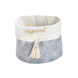 Lisinya Yuvarlak Katlanabilir Çok Amaçlı Saklama Organizer Kutu Keçe Sepet (maxi) - 03396 ( ) Lisn-3138-1457-ER
