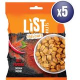 List Flavours Hot Paprika Soslu Mısır 5 x 75 G - 375 gr