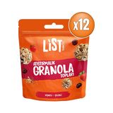 List Snacks Vişneli Çilekli Granola Topları 12 x 30 G - 30 gr
