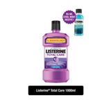 Listerine 1000 ml Total Care + 95 ml Cool Mint Ağız Bakım Suyu
