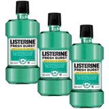 Listerine 3x500 ml Fresh Burst Ferah Nane Ağız Bakım Suyu