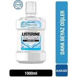 Listerine Advanced White 1 lt Ağız Gargarası Ferah Nefes İçin Antibakteriyel Etki