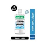 Listerine Advanced White Ağız Bakım Suyu Hafif Tat 0.5 Lt X3