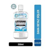 Listerine Advanced White Ağız Bakım Suyu Hafif Tatlı 250 ml Diş Lekelerini Ortadan Kaldırır