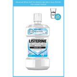 Listerine Advanced White Hafif Tat Alkolsüz Ağız Bakım Suyu 500 Ml+Cam Bardak Hediyeli