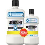 Listerine Ağız Çalkalama Suyu Advanced White 750 ml Dişleri Güçlendirir Ferah Nane Kokusuyla