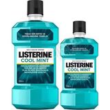 Listerine Ağız Gargarası Cool Mint 500 ml + 250 ml