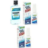Lısterıne Alkolsüz Ağız Gargara Suyu Ağız Kokusu Giderici Önleyici Sprey 2 Adet 30 ml
