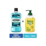 Listerine Cool Mint 250 Ml + Le Petit Marseillais Zeytinyağı Sıvı Sabun 300 Ml Hijyen Seti