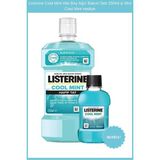 Listerine Cool Mint Ağız Bakım Seti 250 ml Aile Boy Ferah Nefes ve Uzun Süre Etki ile