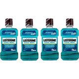 Listerine Cool Mint Ağız Bakım Suyu 250 ml 4 Adet