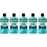 Listerine Cool Mint Ağız Gargarası 1000 ml x 5 Ferah Nefes İçin Uzun Süreli Etki Sağlar