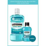 Listerine Cool Mint Aile Boy Ağız Bakım Seti 500ml & Mini Cool Mint Hediye