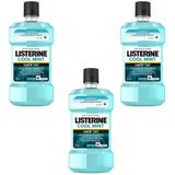 Listerine Cool Mint Hafif Tat 3x250 ml Ağız Bakım Suyu