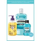 Listerine Cool Mint Hafif Tat Ağız Bakım Suyu 500 ml + Le Petit Marseillais Lavanta Yağı Saf Sıvı Sabun 300 ml