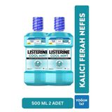 Listerine Cool Mint Yoğun Tat Alkolsüz 500 ml 2 Adet