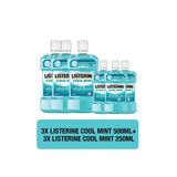 Listerine Coolmint 3x500 ml Ağız Bakım