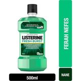 Listerine Fresh Burst Ağız Suyu 500 ml Ferah Nefes İçin Antibakteriyel Etki