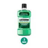 Listerine Fresh Burst Ferah Nane 3x250 ml Ağız Bakım Suyu