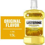 Listerine Orıgınal Ağız Gargarası 1.5 Litre Antibakteriyel Etki ve Ferah Koku ile Ağız Hijyeni
