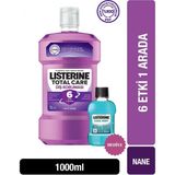 Listerine Total Care 1000 ml Ağız Bakım Suyu Dişleri Güçlendirir Gün Boyu Ferahlık