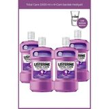 Listerine Total Care 1000 ml x 4 Ferah Nefes ve Uzun Süre Etki ile Ağız Gargarası Hediyeli
