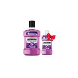 Listerine Total Care 10in1 Gargara Ağız Kokusu ve Diş Koruyucu 10 Fayda 1Lt + 250 ml hediye