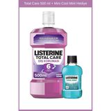 Listerine Total Care 500 ml Ağız Gargarası Ferah Nane Kokusuyla Uzun Süre Etki Sağlar