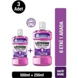Listerine Total Care 500 ml+250 ml Ağız Bakım Suyu