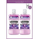 Listerine Total Care Diş Koruması Hafif Tat Ağız Bakım Suyu 250 ml X2+Cam Bardak Hediyeli