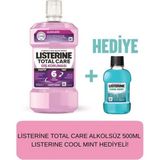 Listerine Total Care Hafif Tat 500 ml + Mini Cool Mint Hediye