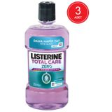 Listerine Total Care Zero 3x250 ml Ağız Bakım Suyu