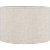 Lit Dizayn Abajur Başlık Krem Silindir Yuvarlak Şapka 25X25X15 cm Dekoratif Özel Yüksek Kalite - Çok Renkli