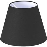 Lit Dizayn Abajur Başlık Siyah Konik Şapka 25X15X20 cm Dekoratif Özel Yüksek Kalite Kumaş