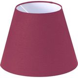 Lit Dizayn Lambader Başlık Bordo Konik Şapka 38X30X22 cm Dekoratif Özel Yüksek Kalite Kumaş - Çok Renkli