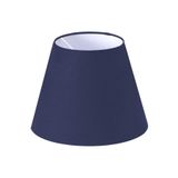 Lit Dizayn Lambader Başlık Lacivert Konik Şapka 38x30x22 Cm Dekoratif Özel Yüksek Kalite Kumaş