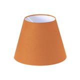 Lit Dizayn Lambader Başlık Turuncu Konik Şapka 38X30X22 cm Dekoratif Özel Yüksek Kalite Kumaş