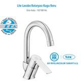 Lite Kuğu Lavabo Bataryası 102188146 ( 5 Yıl Eca Garantili ) - Gri