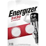 Lithium CR2430 2'li Pil, Krom/siyah/kırmızı