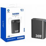 Lito LP02 20000 Mah Gan 36W Powerbank - Siyah