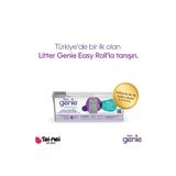 Litter Genie Easy Roll Kedi Kumu Çöp Kovası 6 aylık kullanım Yedek Poşeti Maksimum Koku Kontrolü