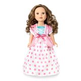 Little Adventures Bo Peep bebek elbisesi - bebek dahil değildir - makinede yıkanabilir çocuk sembolik oyun ve parti bebek kıyafetleri parıltısız
