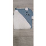 Little Baby Triko Içi Wellsoftlu Yünlü Başlıklı Bebek Battaniyesi 70*100 Cm