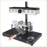 Little Balance Macchina Per Raclette - Küçük Denge - Mezza Ruota Savoyarde - 850 W - 6 Kişilik - Tasarım Meuuuh / Acciaio Inossidabile - Siyah