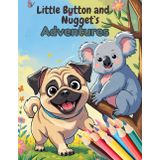 Little Button & Nugget's Adventure: Coloring book
