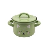 Little Cat Emaye 12cm Bebek Tenceresi 850 Ml