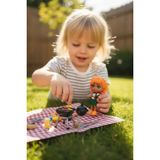 Little Corner Picnic Party Mini Bebek ve Mangal Seti – Çocuklar İçin Piknik Temalı Aksesuar Oyun Seti